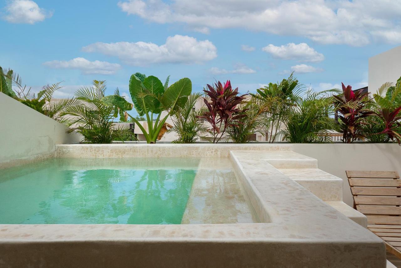 2 Bedbath Private Rooftop & Pool For 6 Tulum Dış mekan fotoğraf